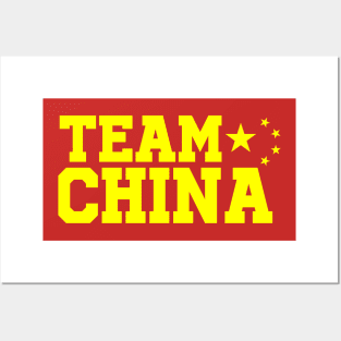 Team China - Summer Olympics Posters and Art